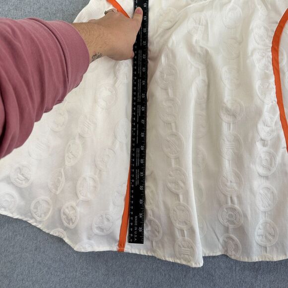 Star Wars Her Universe BB-8 Dress Size L White Orange Cosplay Belted Star Wars - Picture 12 of 16